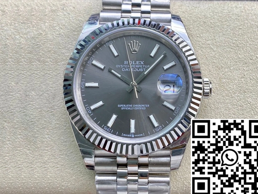 EW Datejust Rolex M126334-0014 Factory Grey Dial 0313